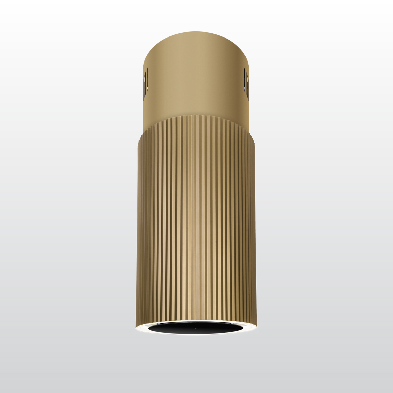 Máy hút mùi độc lập trụ tròn Malloca Monogold K-382G