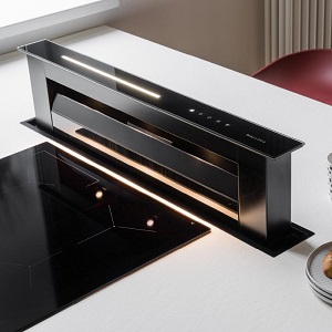 Máy hút mùi âm bàn đảo Malloca Downdraft K-900BM