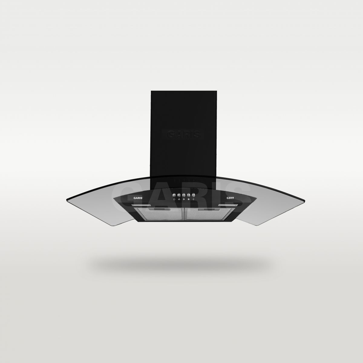 Máy hút mùi kính cong Garis G3117/G3119