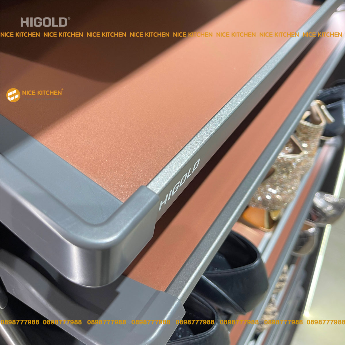 Kệ giày dép thông minh xoay 360 độ Higold Series BV 703695S 703694S 703693S 703692S 703691S