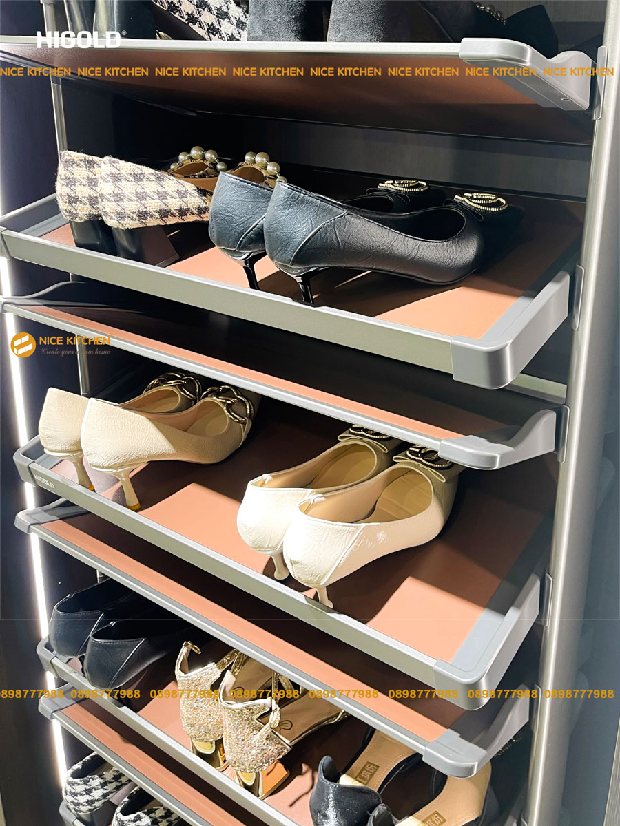 Kệ giày dép thông minh xoay 360 độ Higold Series BV 703695S 703694S 703693S 703692S 703691S