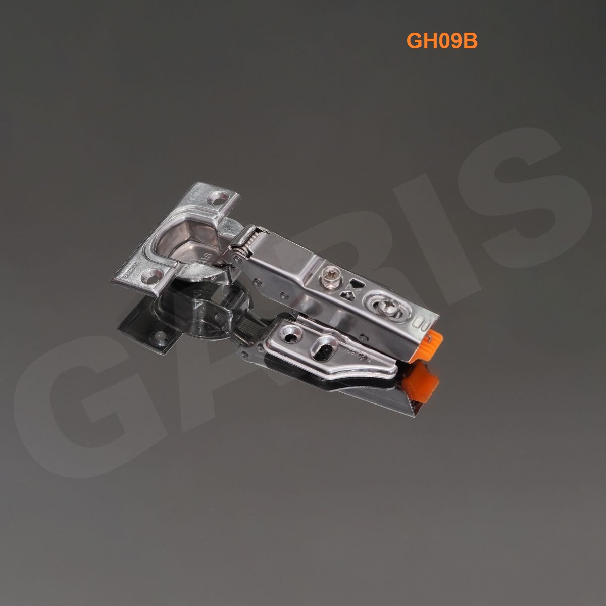 Bản lề  Garis Hamburg GH09, inox 304, piston đồng, giảm chấn, tháo lắp nhanh