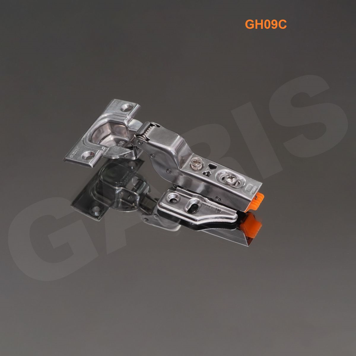 Bản lề  Garis Hamburg GH09, inox 304, piston đồng, giảm chấn, tháo lắp nhanh