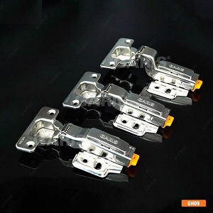 Bản lề  Garis Hamburg GH09, inox 304, piston đồng, giảm chấn, tháo lắp nhanh