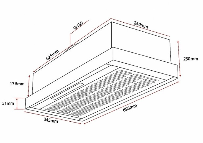 Máy hút mùi 70cm Kocher K-6370S