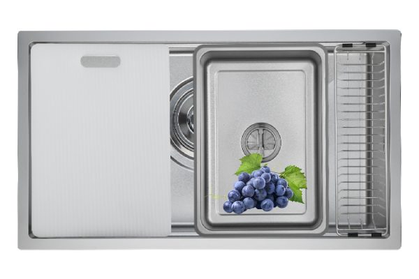 Chậu rửa bát 1 hộc Grand X GX7845V VOLCANO