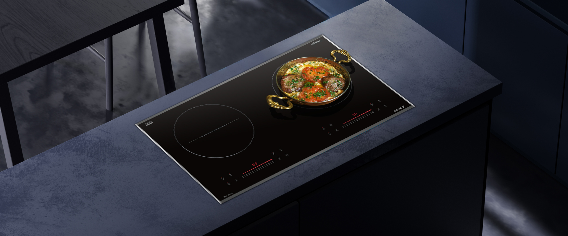 Bếp từ 2 lò Grand X GX IP689SE