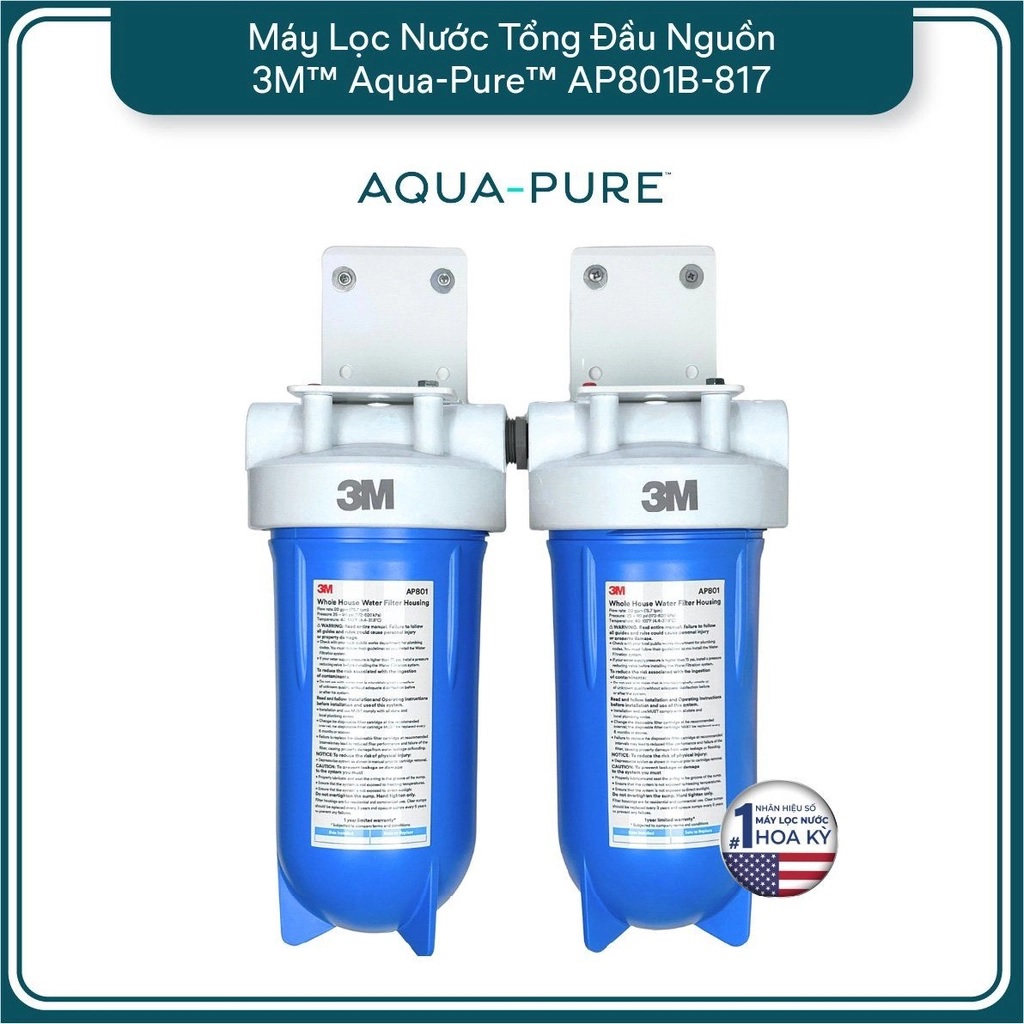 Máy lọc nước tổng đầu nguồn 3M AP801B-817