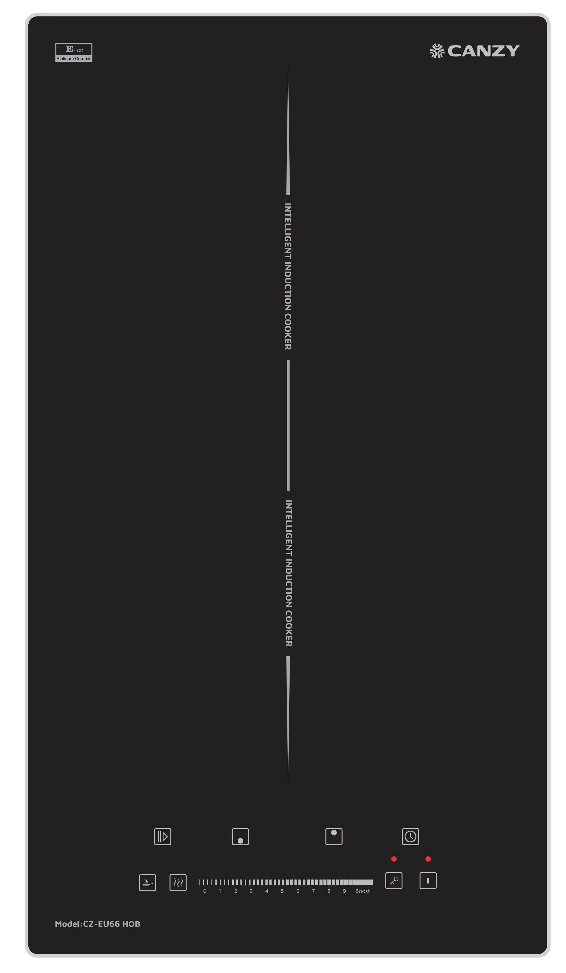 Bếp từ Domino 2 lò Canzy CZ EU66HOB