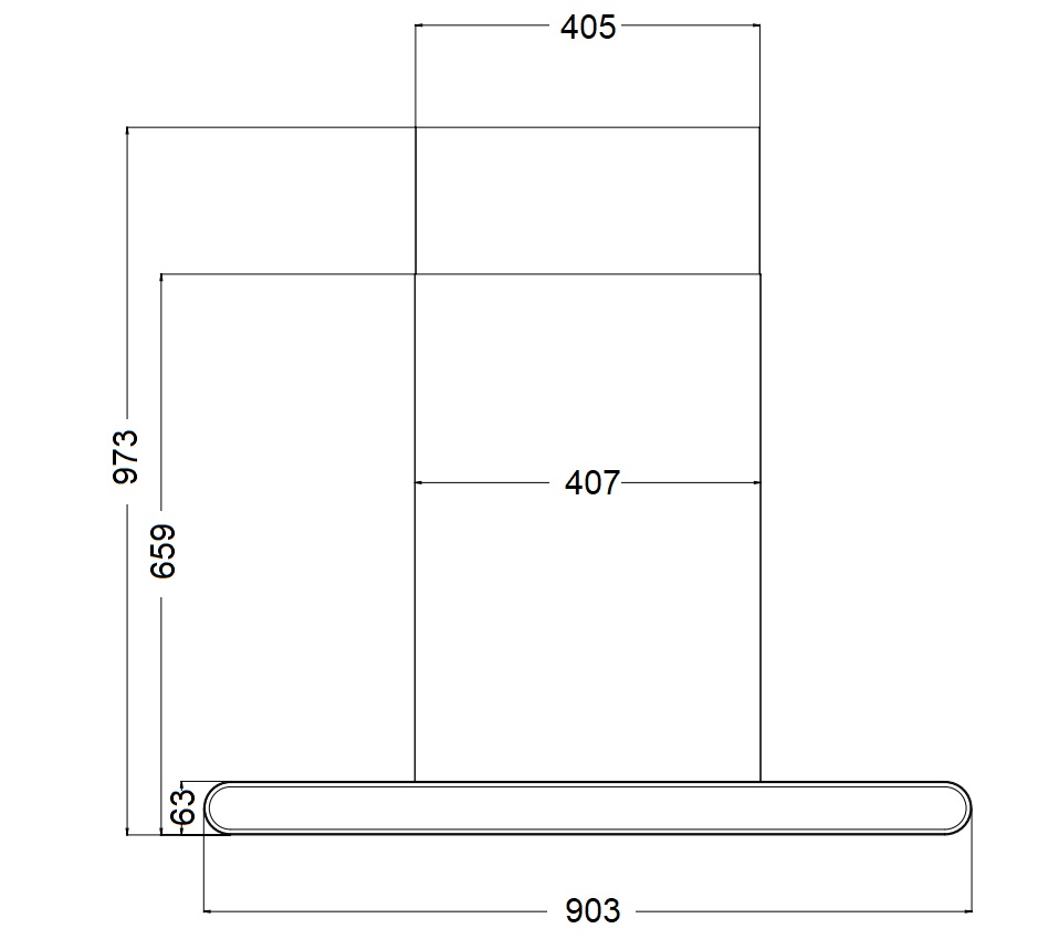 Máy hút mùi độc lập chữ T Canzy CZ IDC ISLAND