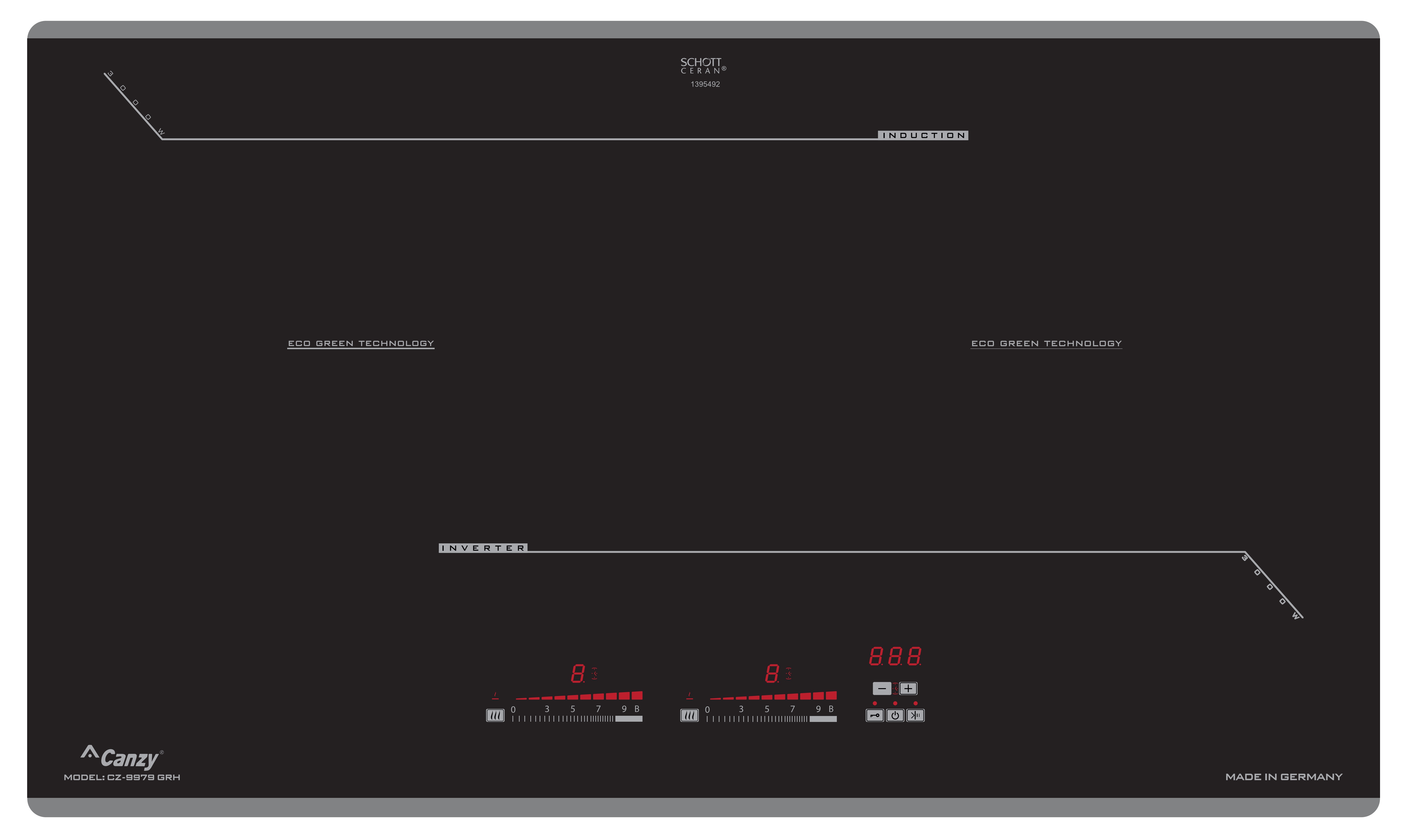 Bếp từ CANZY CZ 9979 GRH