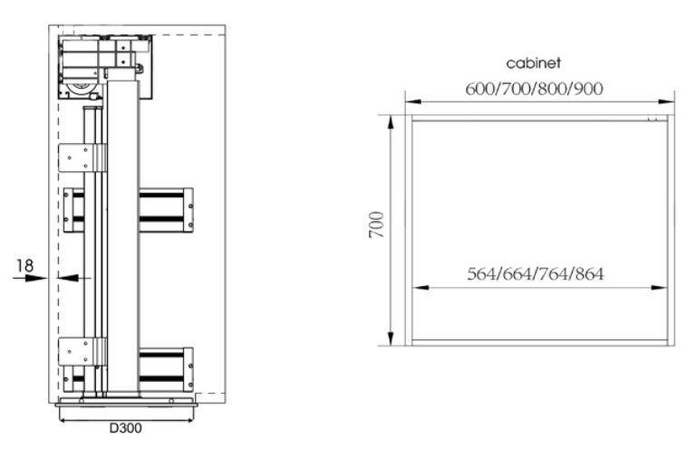 Giá bát đĩa Nâng Hạ Điện Eurogold ESP9970Pro ESP9980Pro ESP9990Pro