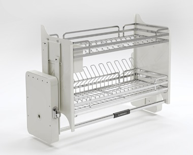 Giá bát đĩa nâng hạ di động EUROGOLD Inox 304 nan dẹt EVI960LW EVI970LW EVI980LW EVI990LW