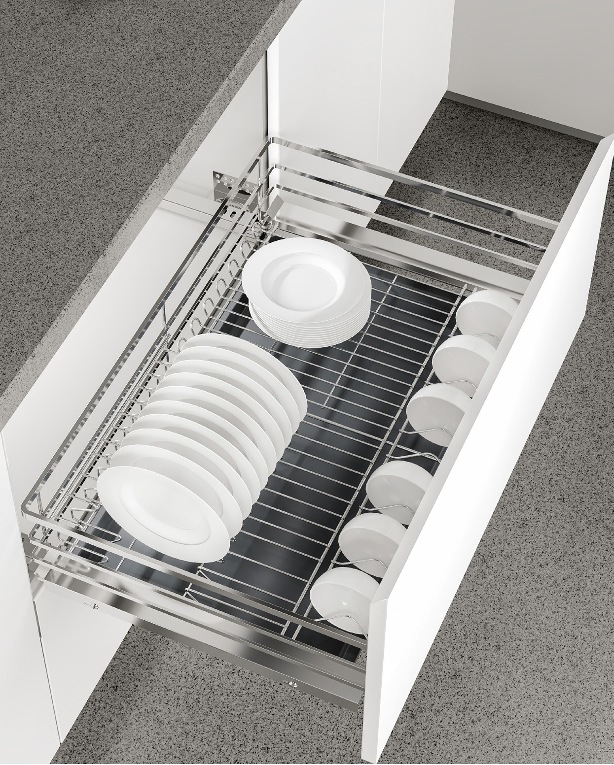 Kệ bát đĩa đa năng EUROGOLD Inox 304 nan dẹt EPD7260VX EPD7270VX EPD7275VX EPD7280VX EPD7290VX