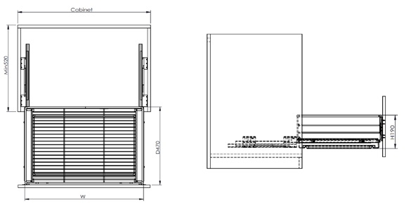 Kệ xoong nồi đa năng EUROGOLD Inox 304 nan tròn EGT6160VX EGT6170VX EGT6175VX EGT6180VX EGT6190VX