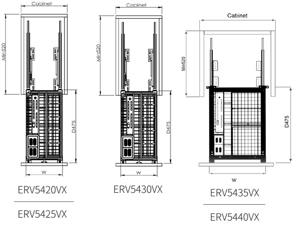 Kệ dao thớt gia vị đa năng EUROGOLD Inox 304 nan vuông ERV5420VX ERV5425VX ERV5430VX ERV5435VX ERV5440VX