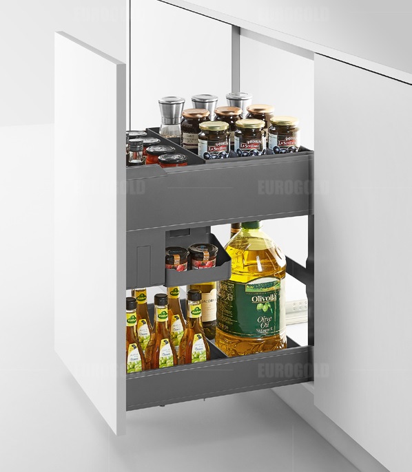 Kệ gia vị đa năng EUROGOLD nhôm Anode cao cấp EUM2030 EUM2035 EUM2040 EMG5530 EMG5535 EMG5540