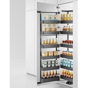 Kệ tủ đồ khô 6 tầng EUROGOLD nhôm Anode EUM6L450 EUM6L660 EKG15645 EUM6L660G