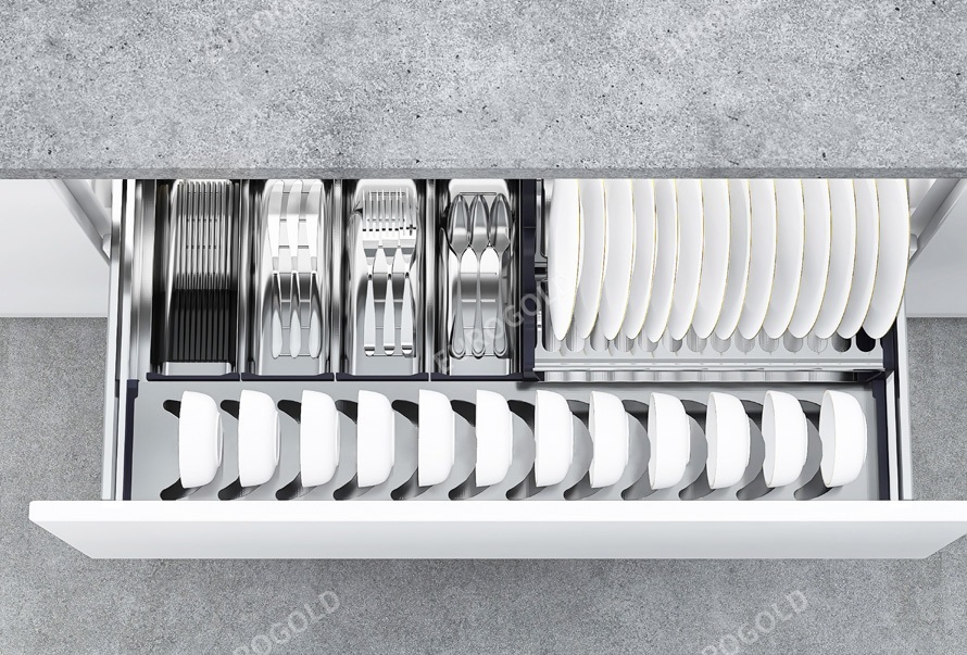 Kệ bát đĩa đa năng EUROGOLD inox hộp EUB6560 EUB6570 EUB6575 EUB6580 EUB6590