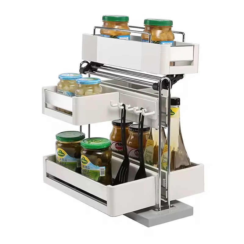 Kệ đa năng đựng chai lọ, chất tẩy rửa inox hộp EUROGOLD ETR400