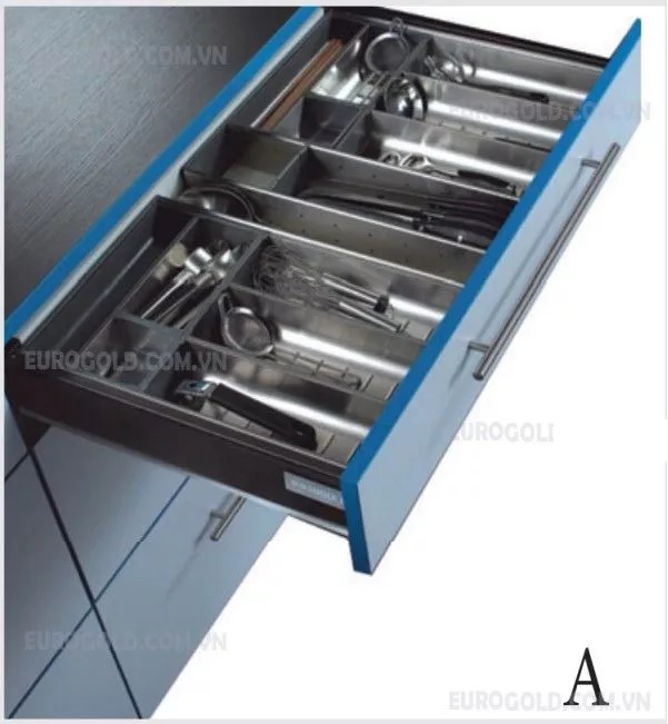 Khay chia thìa muỗng Inox 304 EUROGOLD ETC645A ETC650A ETC645E ETC650E