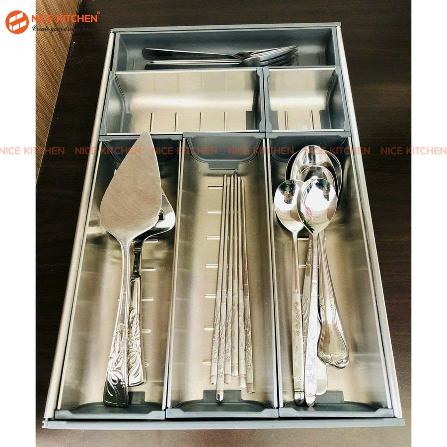 Khay chia thìa muỗng Inox 304 EUROGOLD ETC645A ETC650A ETC645E ETC650E