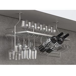 Giá treo ly rượu vang quầy bar Inox 304 EUROGOLD ETW8080VX ETW8090VX