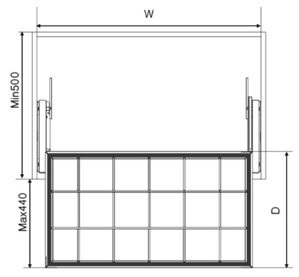 Kệ đựng đồ trang sức ray giảm chấn EUROGOLD EAB6160 EAB6170 EAB6180 EAB6190