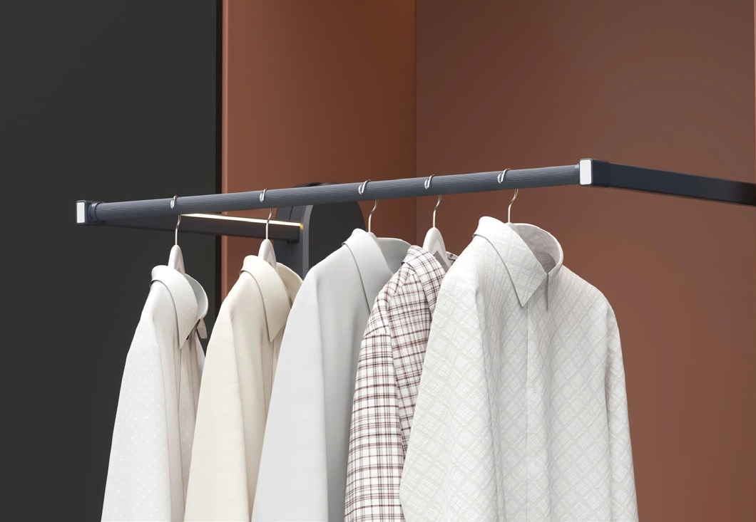 Kệ treo quần áo nâng hạ điện Eurogold EAS1200G EAS1200P