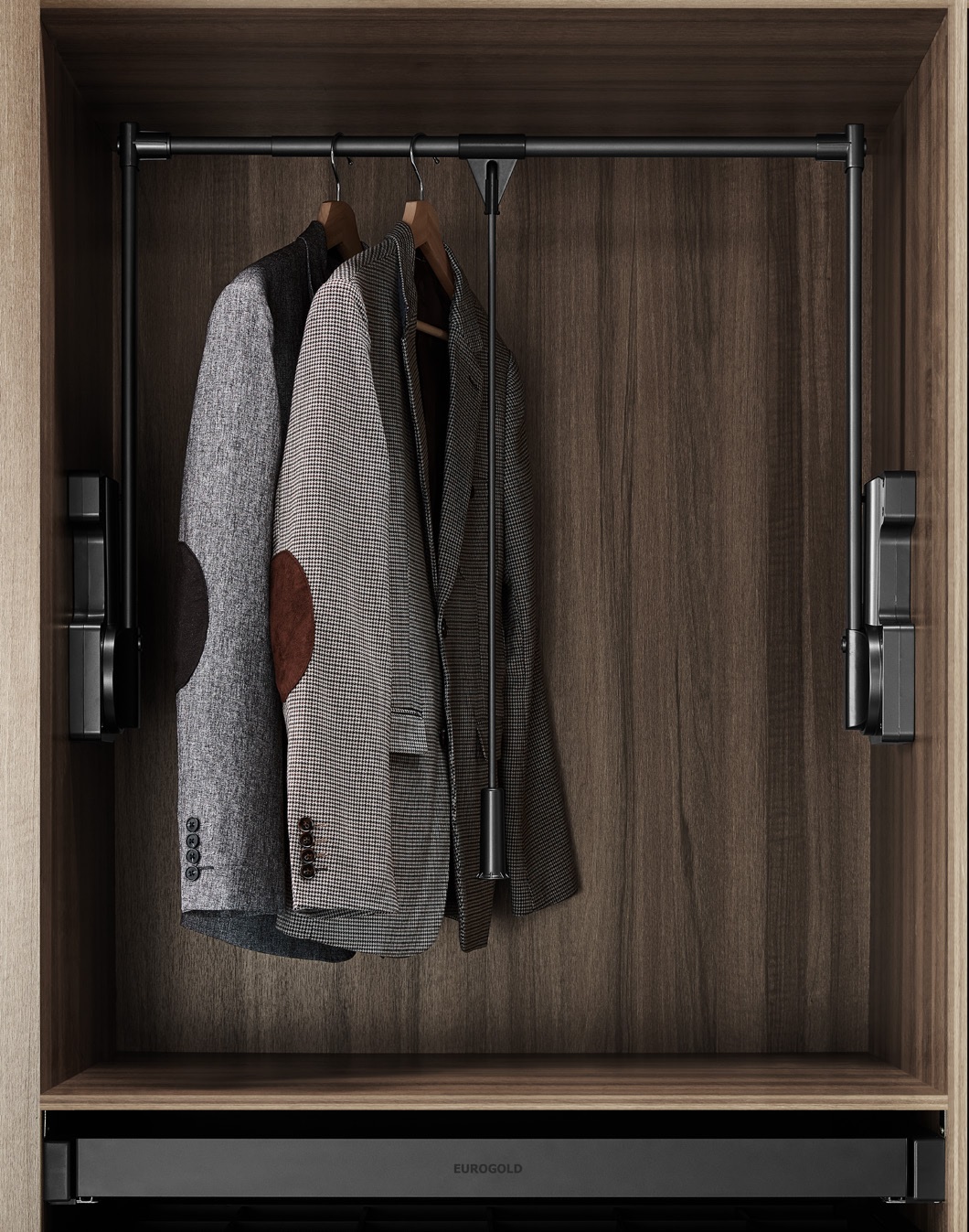 Kệ treo quần áo nâng hạ di động EUROGOLD EAB11080