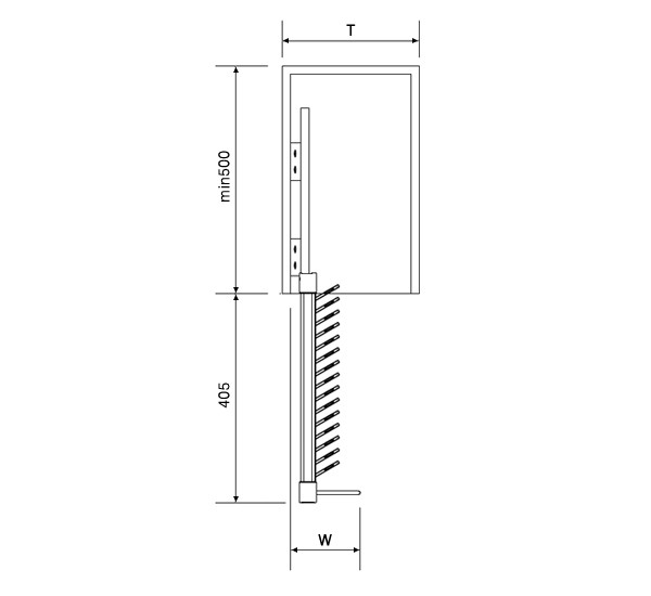 Móc treo cà vạt thắt lưng EUROGOLD EAB9150