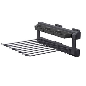 Kệ vắt quần âu ray hông giảm chấn EUROGOLD EAB400