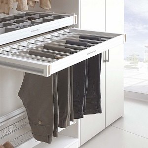 Kệ vắt quần âu EUROGOLD ray giảm chấn EUA4160 EUA4170 EUA4180 EUA4190