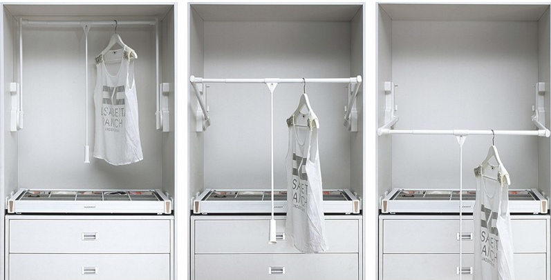 Kệ treo quần áo nâng hạ di động EUROGOLD EUA11080