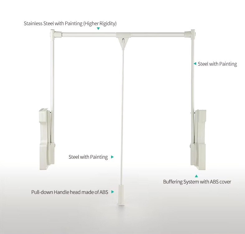 Kệ treo quần áo nâng hạ di động EUROGOLD EUA11080