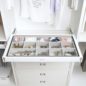 Kệ đựng đồ trang sức ray giảm chấn EUROGOLD EUA6160 EUA6170 EUA6180 EUA6190