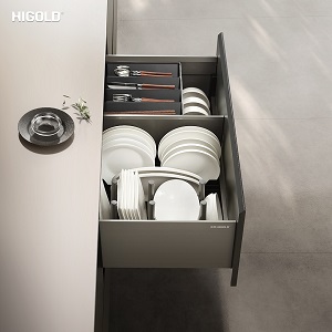 Kệ đựng chén, dĩa, muỗng hộp nhôm cao cấp Higold Shearer 4.0 Max 303951 303952 303953 303954 303955