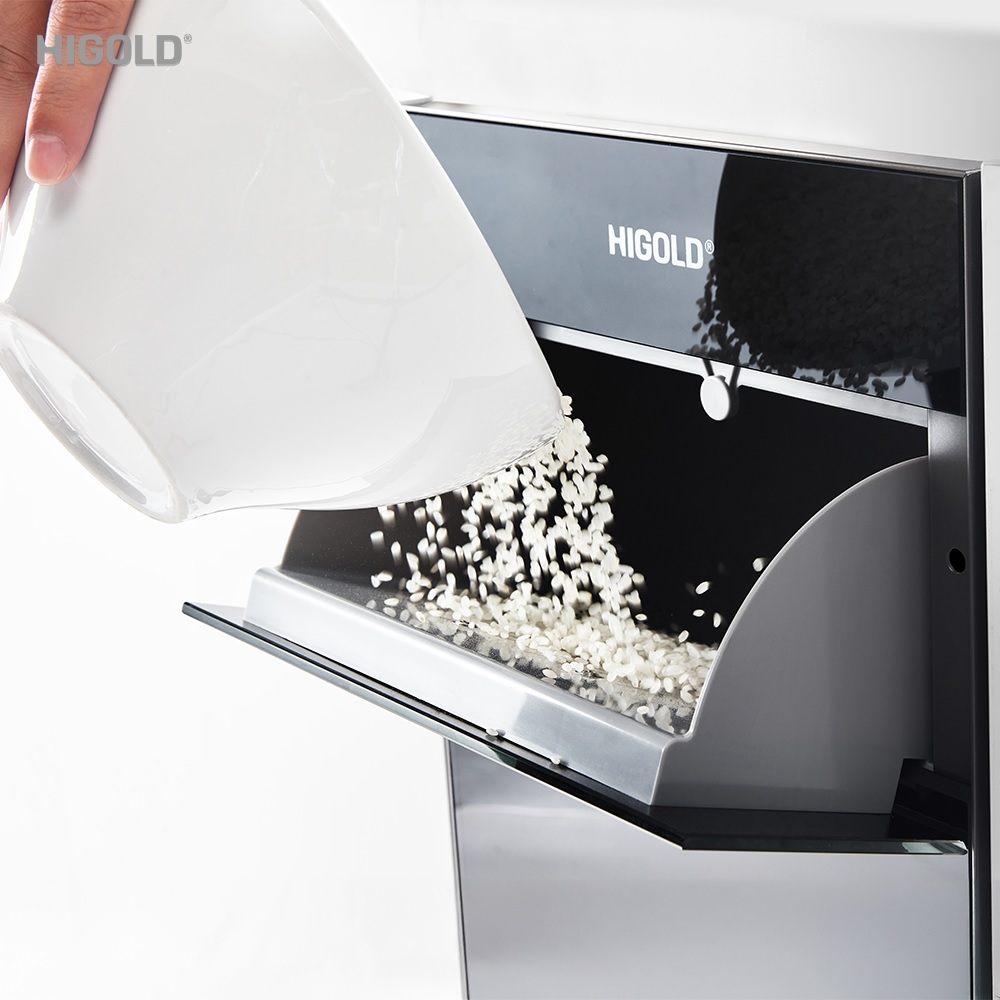 Thùng gạo mặt gương cao cấp nút nhấn Higold 307048