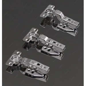 Bản lề Garis Hamburg GH10, inox 201, piston đồng, giảm chấn, tháo lắp nhanh