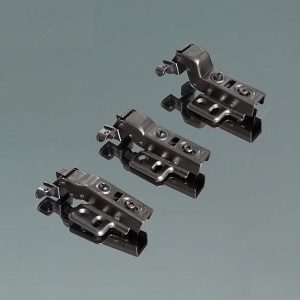 Bản lề khung nhôm Garis Hamburg GH30, thép mạ NICKEL, giảm chấn