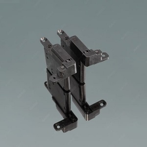 Bản lề âm khung nhôm/gỗ Garis Hamburg GH31, thép mạ NICKEL, giảm chấn