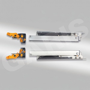 Ray âm giảm chấn Garis Dresden GT03, mở toàn phần, thép mạ kẽm, khóa cam 3D (điều chỉnh 3 hướng)