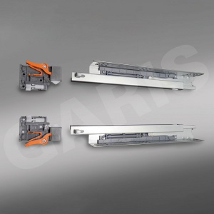 Ray âm giảm chấn Garis Dresden GT05, mở 3/4, thép mạ kẽm