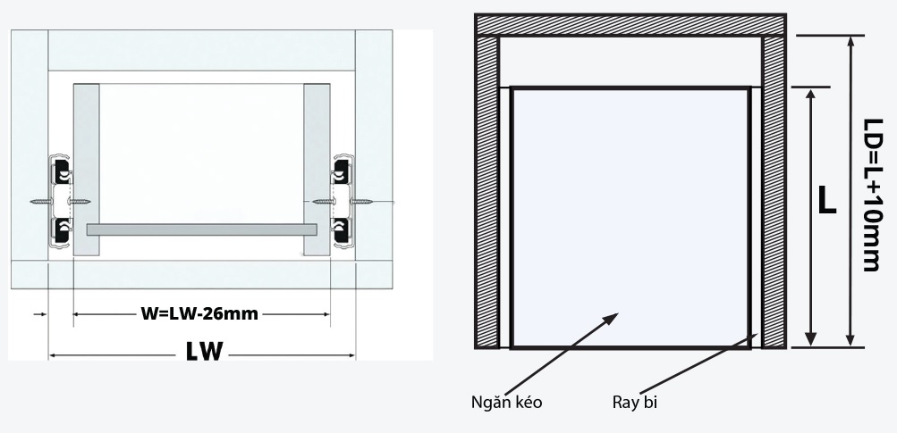 Ray bi kh&ocirc;ng giảm chấn Garis Bremen GT04, 3 lớp, th&eacute;p sơn tĩnh điện