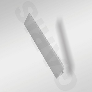 Tay nắm vát, hợp kim nhôm, màu nhôm mờ Garis GH63