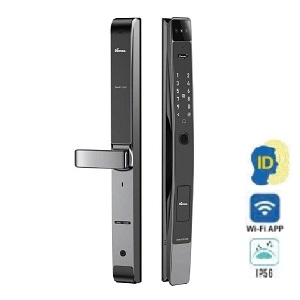 Khóa điện tử, vân tay thông minh DEMAX EL-C905 AG Face ID-3D