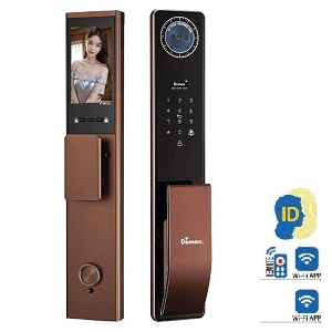 Khóa thông minh nhận diện khuôn mặt Demax EL-C910 CB CNC Face ID-3D
