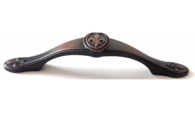 Tay nắm cổ điển, màu đồng đen Garis GE60.96