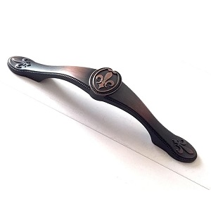 Tay nắm cổ điển, màu đồng đen Garis GE60.96