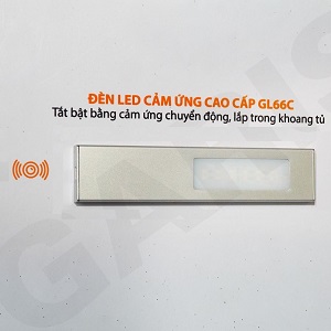 Đèn LED cảm ứng Garis GL66C tự động bật tắt khi mở đóng cánh tủ